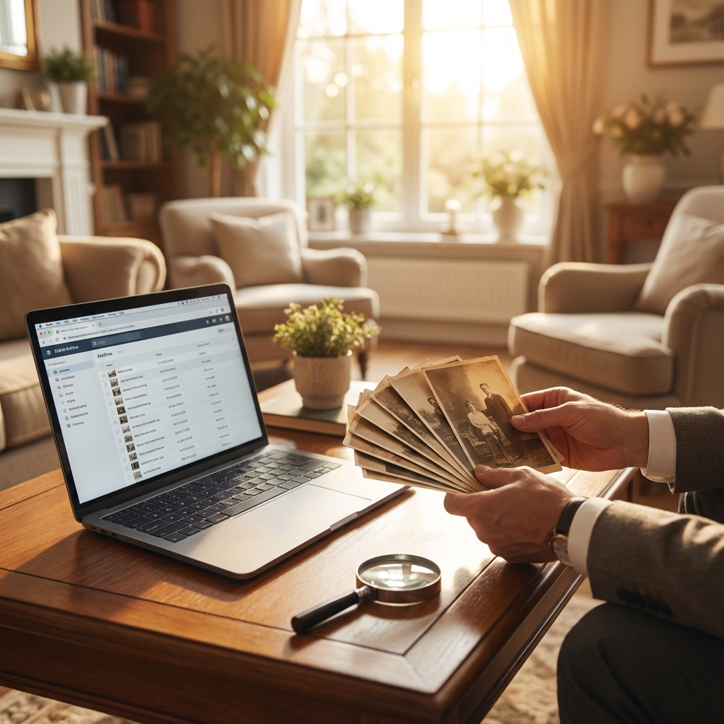 Secure Memories Contact background